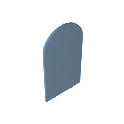 GDS-90450 - Glass for Frame 1 x 6 x 7 with Bow