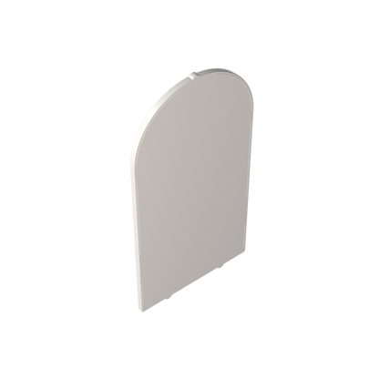 GDS-90450 - Glass for Frame 1 x 6 x 7 with Bow