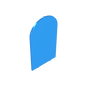 GDS-90450 - Glass for Frame 1 x 6 x 7 with Bow