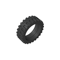 GDS-90453 - Tyre 43.2 x 14 Offset Tread