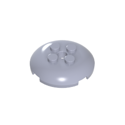 GDS-90465 - Dish 4 x 4 with 4 Studs