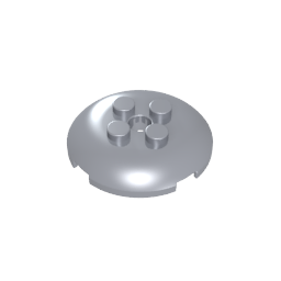 GDS-90465 - Dish 4 x 4 with 4 Studs