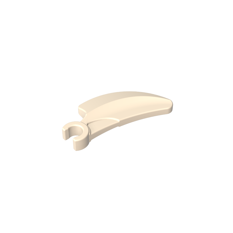GDS-90490 - Creature Body Part, Barb Large (Claw, Talon) with Clip
