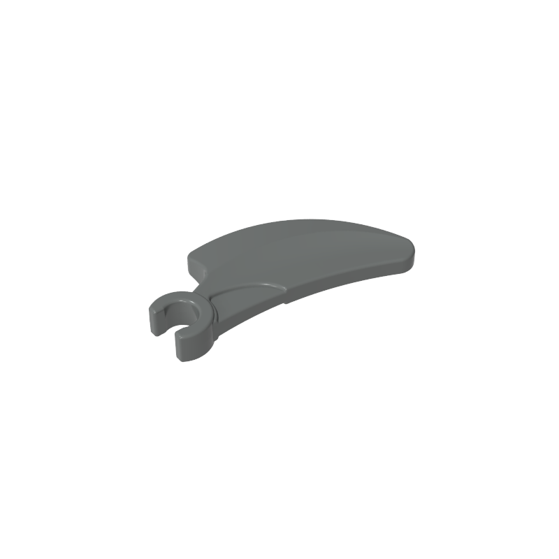 GDS-90490 - Creature Body Part, Barb Large (Claw, Talon) with Clip