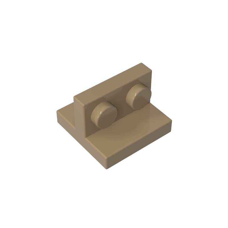 GDS-90491 - Bracket 2 x 2 with 1 x 2 Vertical Studs