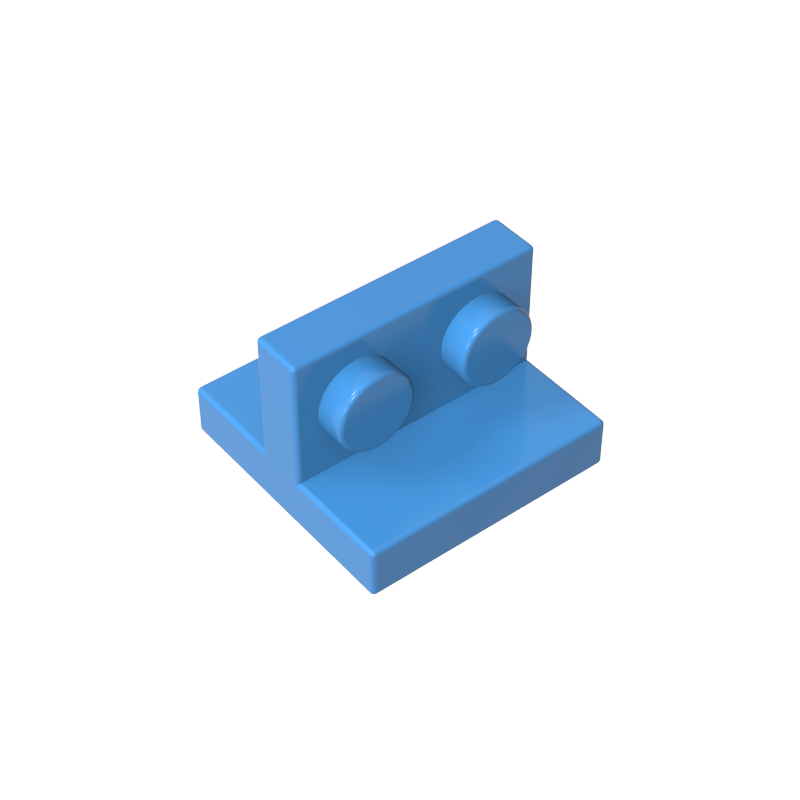 GDS-90491 - Bracket 2 x 2 with 1 x 2 Vertical Studs