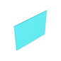 GDS-90500 - Glass for Frame 1 x 6 x 6