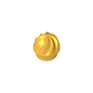 GDS-90501 - Plate Round 1 x 1 Swirled Top