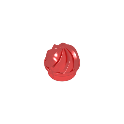 GDS-90501 - Plate Round 1 x 1 Swirled Top