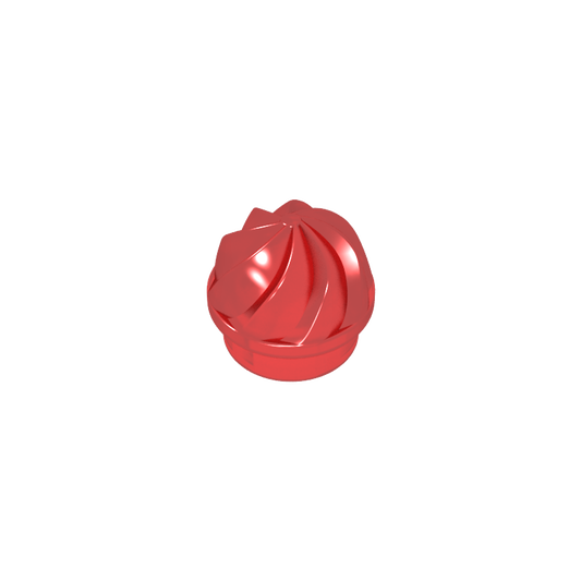 GDS-90501 - Plate Round 1 x 1 Swirled Top