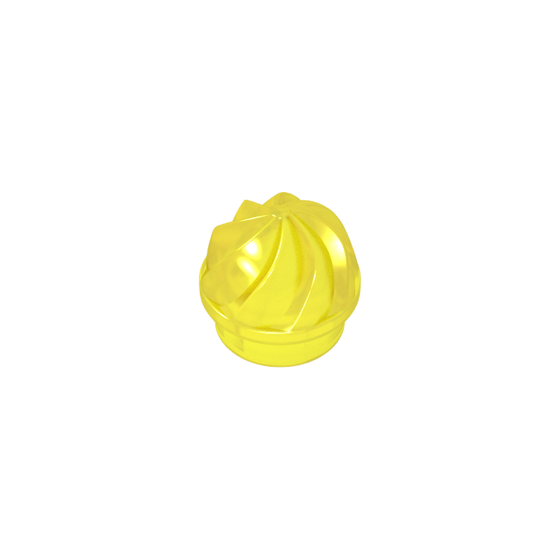 GDS-90501 - Plate Round 1 x 1 Swirled Top