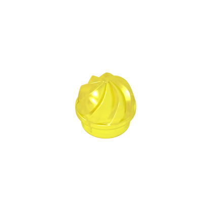 GDS-90501 - Plate Round 1 x 1 Swirled Top