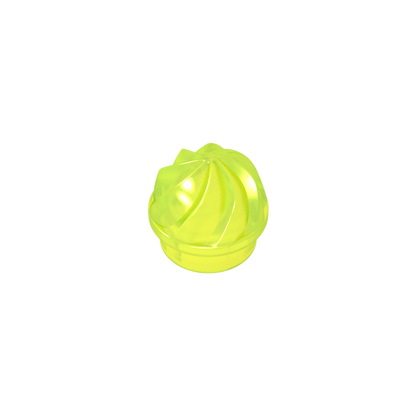 GDS-90501 - Plate Round 1 x 1 Swirled Top