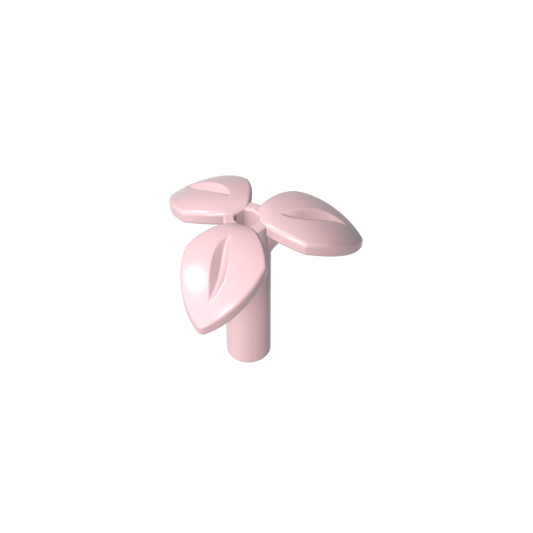 GDS-90503 - Plant, Stem with 3 Leaves and Bottom Pin