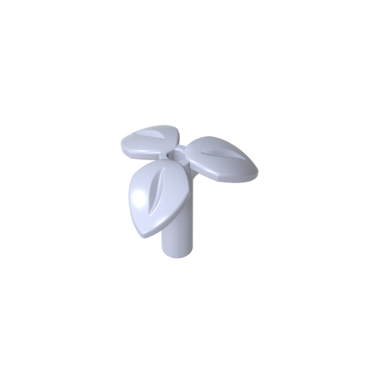 GDS-90503 - Plant, Stem with 3 Leaves and Bottom Pin