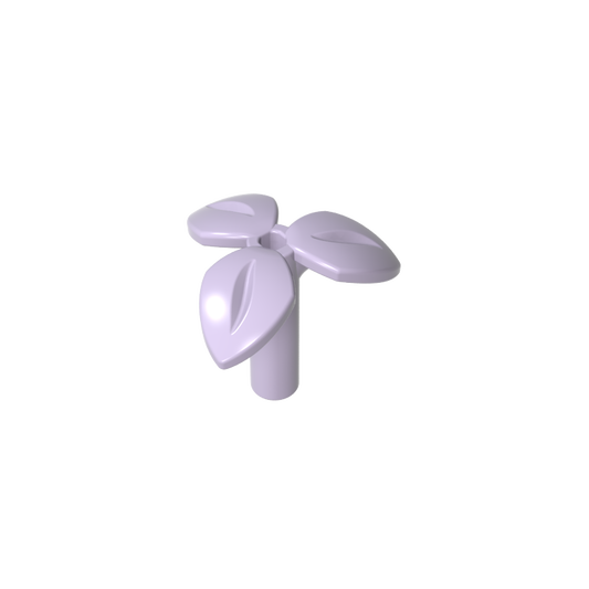 GDS-90503 - Plant, Stem with 3 Leaves and Bottom Pin