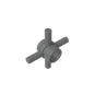 GDS-90506 - Technic Axle Connector Hub with 4 Bars at 90 Degrees