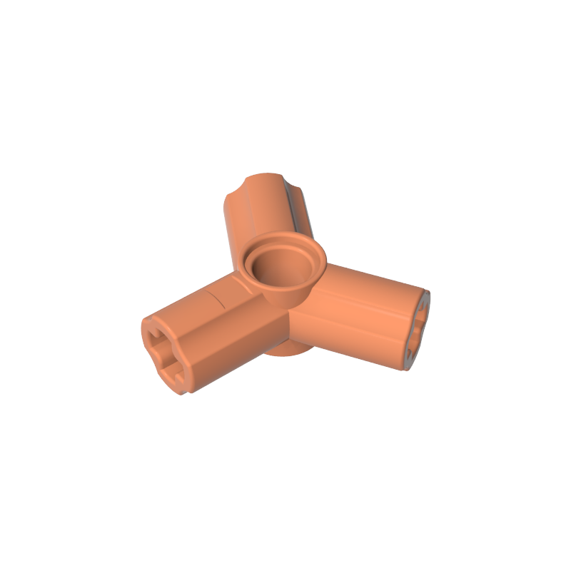 GDS-922 - Technic Axle and Pin Connector Triple [120 Degrees Offset]