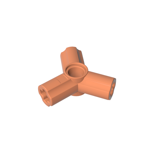 GDS-922 - Technic Axle and Pin Connector Triple [120 Degrees Offset]