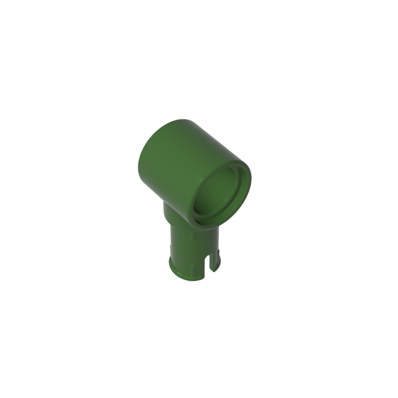 GDS-925 - Technic Pin Connector Hub with 1 Pin with Friction Ridges Lengthwise