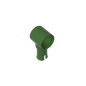 GDS-925 - Technic Pin Connector Hub with 1 Pin with Friction Ridges Lengthwise