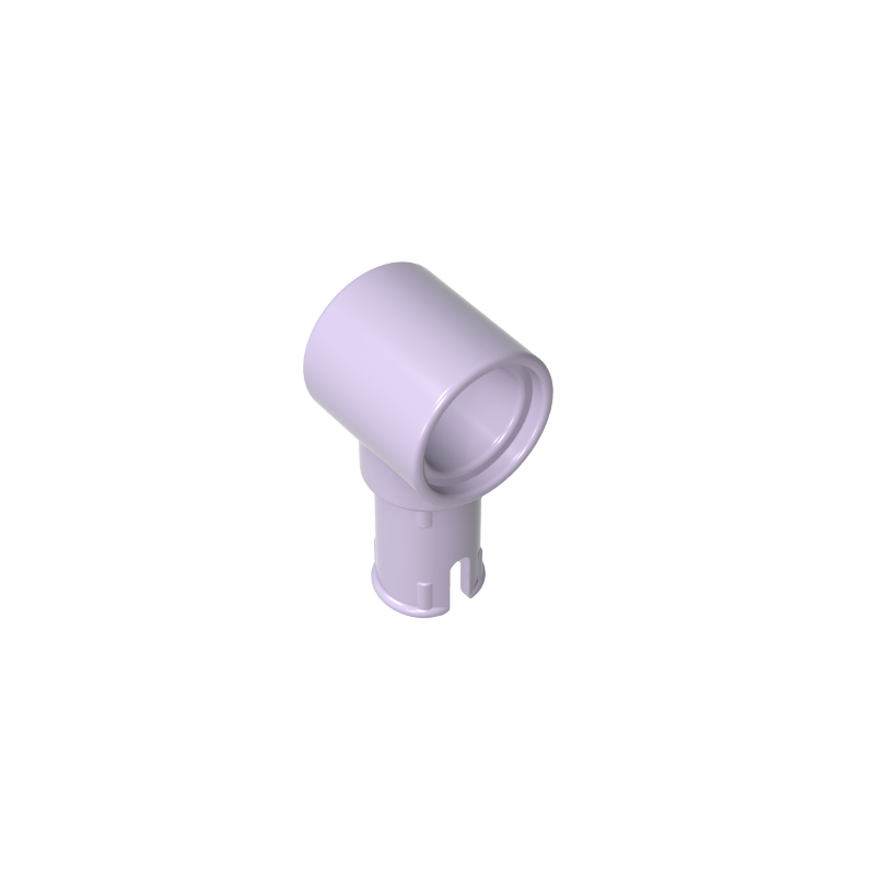 GDS-925 - Technic Pin Connector Hub with 1 Pin with Friction Ridges Lengthwise