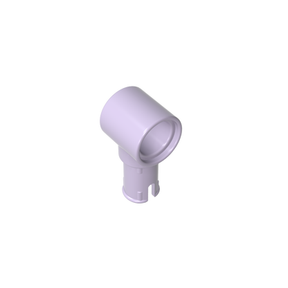 GDS-925 - Technic Pin Connector Hub with 1 Pin with Friction Ridges Lengthwise