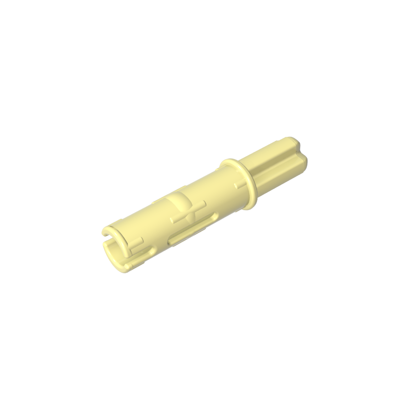 GDS-929 - Technic Axle Pin 3L with Friction Ridges Lengthwise and 1L Axle