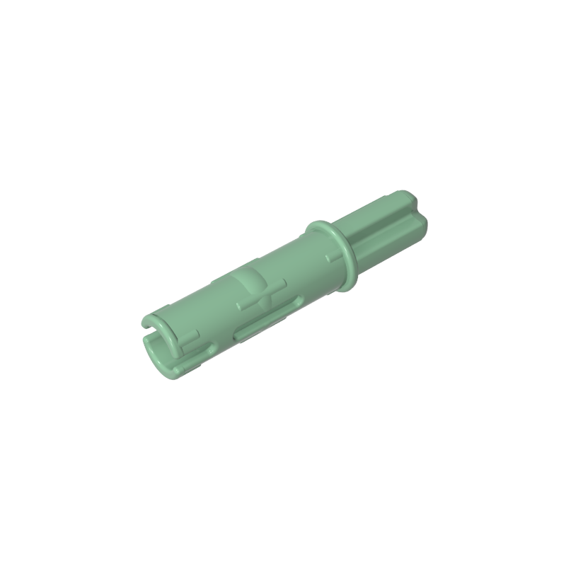 GDS-929 - Technic Axle Pin 3L with Friction Ridges Lengthwise and 1L Axle