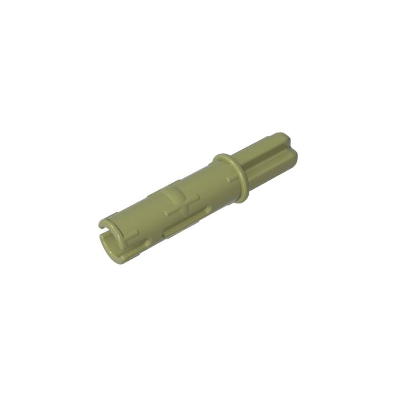 GDS-929 - Technic Axle Pin 3L with Friction Ridges Lengthwise and 1L Axle