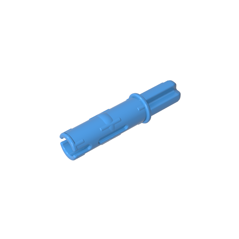 GDS-929 - Technic Axle Pin 3L with Friction Ridges Lengthwise and 1L Axle