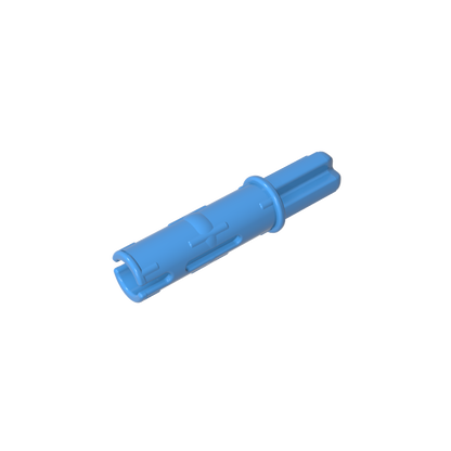 GDS-929 - Technic Axle Pin 3L with Friction Ridges Lengthwise and 1L Axle