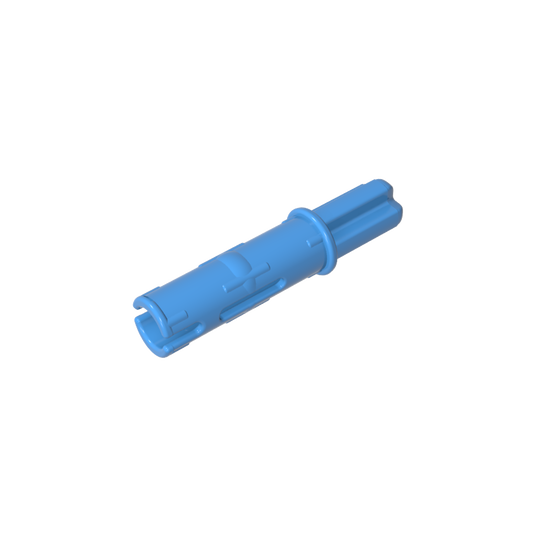 GDS-929 - Technic Axle Pin 3L with Friction Ridges Lengthwise and 1L Axle