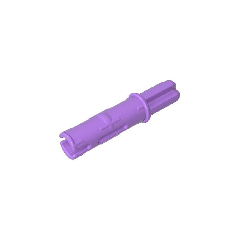 GDS-929 - Technic Axle Pin 3L with Friction Ridges Lengthwise and 1L Axle