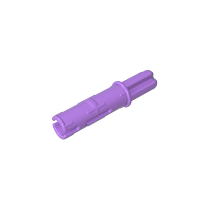 GDS-929 - Technic Axle Pin 3L with Friction Ridges Lengthwise and 1L Axle