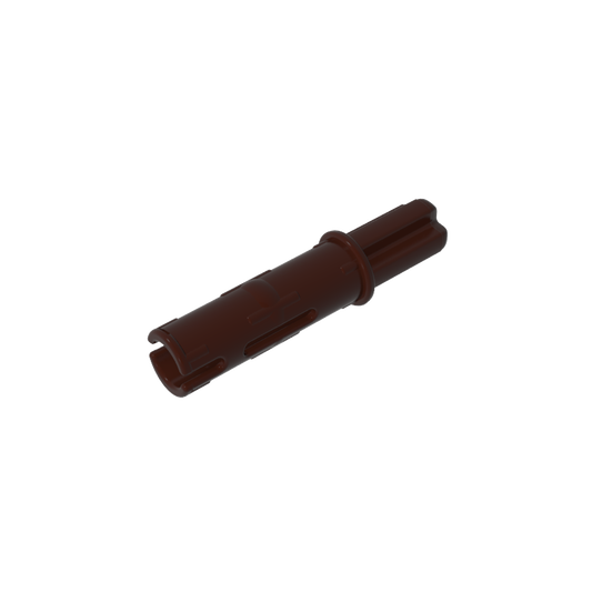 GDS-929 - Technic Axle Pin 3L with Friction Ridges Lengthwise and 1L Axle