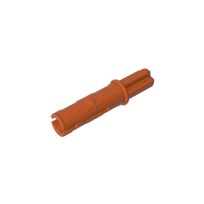 GDS-929 - Technic Axle Pin 3L with Friction Ridges Lengthwise and 1L Axle