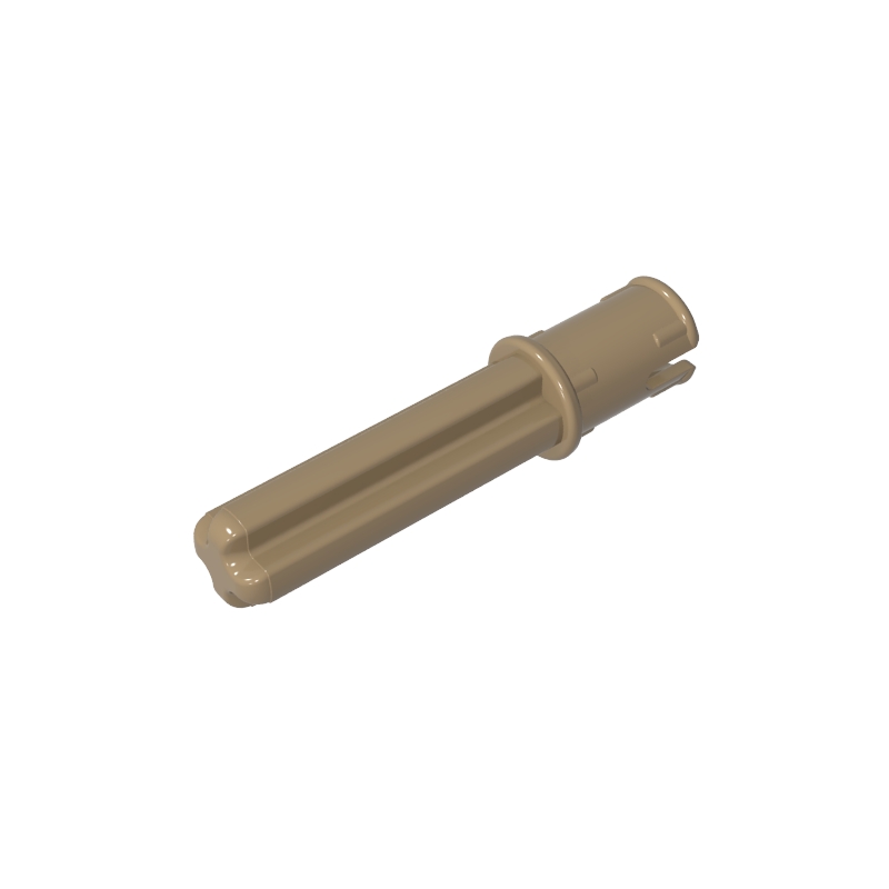 GDS-930 - Technic Axle Pin 3L with Friction Ridges Lengthwise and 2L Axle