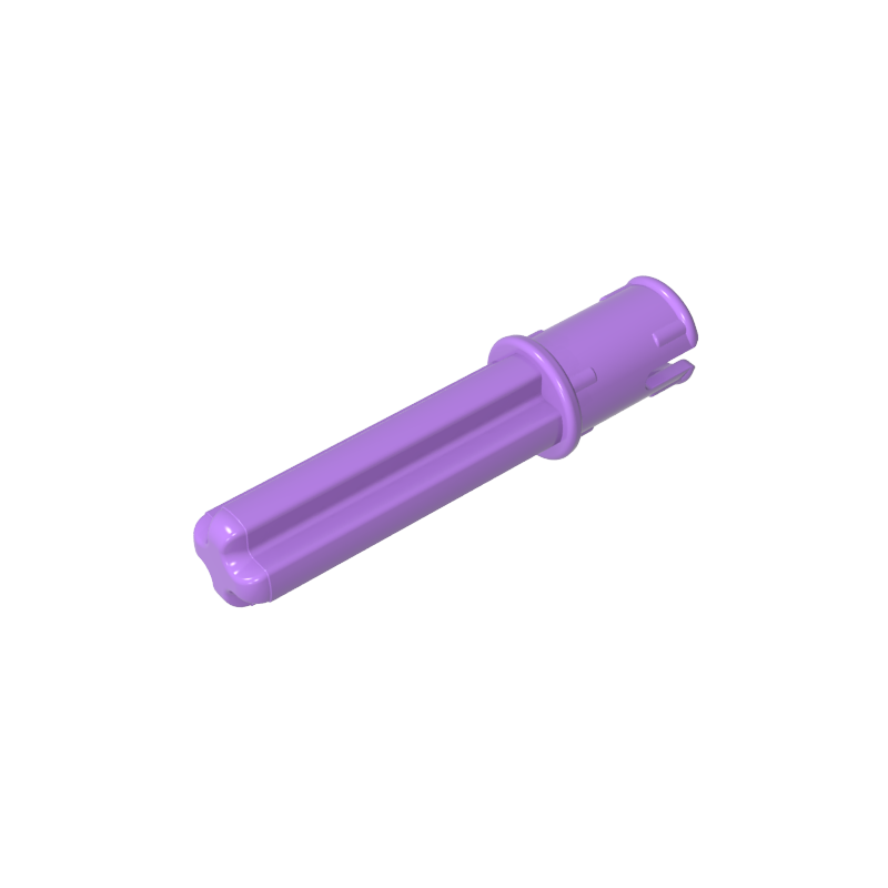 GDS-930 - Technic Axle Pin 3L with Friction Ridges Lengthwise and 2L Axle
