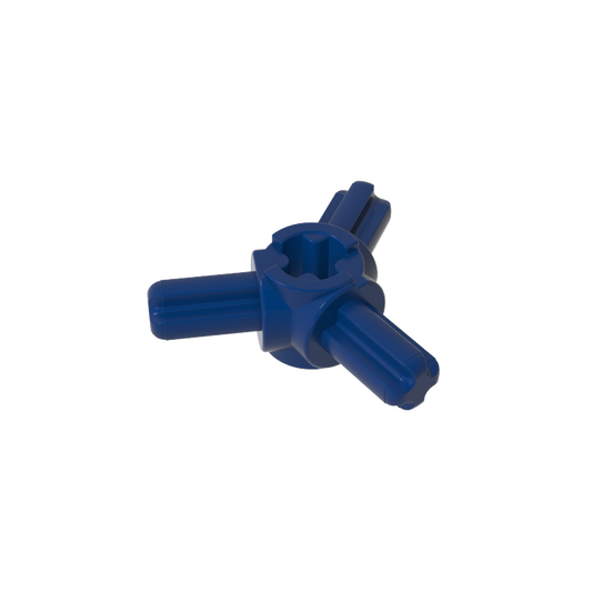 GDS-933 - Technic Axle Connector Hub with 3 Axles at 120 Degrees