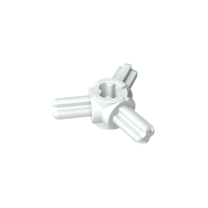 GDS-933 - Technic Axle Connector Hub with 3 Axles at 120 Degrees