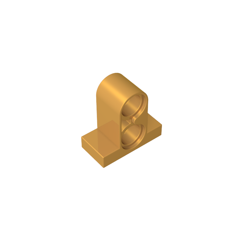 GDS-937 - Technic Pin Connector Plate 1 x 2 x 1 2/3 [Two Holes On Top]