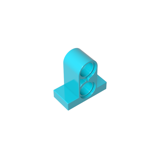 GDS-937 - Technic Pin Connector Plate 1 x 2 x 1 2/3 [Two Holes On Top]