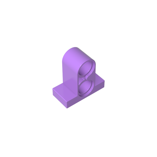 GDS-937 - Technic Pin Connector Plate 1 x 2 x 1 2/3 [Two Holes On Top]