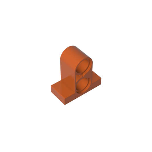 GDS-937 - Technic Pin Connector Plate 1 x 2 x 1 2/3 [Two Holes On Top]