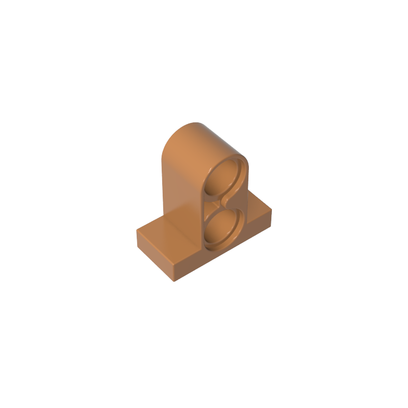 GDS-937 - Technic Pin Connector Plate 1 x 2 x 1 2/3 [Two Holes On Top]