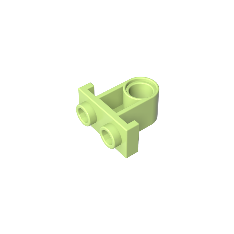 GDS-938 - Technic Pin Connector Plate with One Hole (Single on Bottom)
