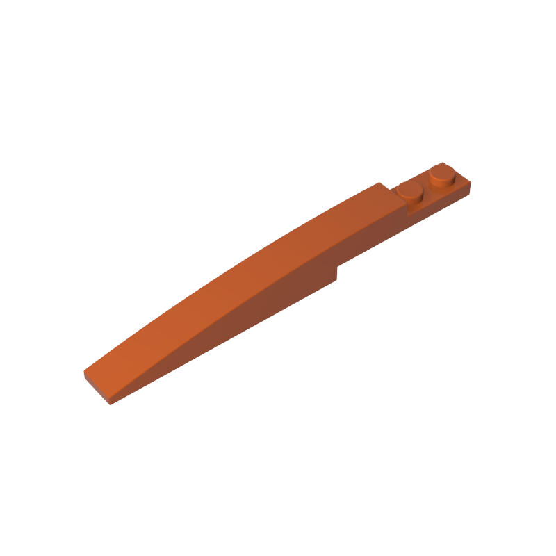 GDS-950 - Brick Curved 10 x 1 [Asymmetric Inside Ridges]