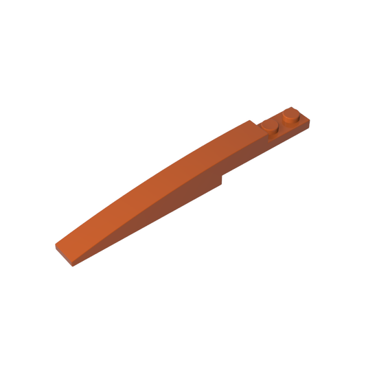 GDS-950 - Brick Curved 10 x 1 [Asymmetric Inside Ridges]