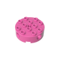 GDS-951 - Brick Round 4 x 4 with 4 Side Pin Holes and Center Axle Hole